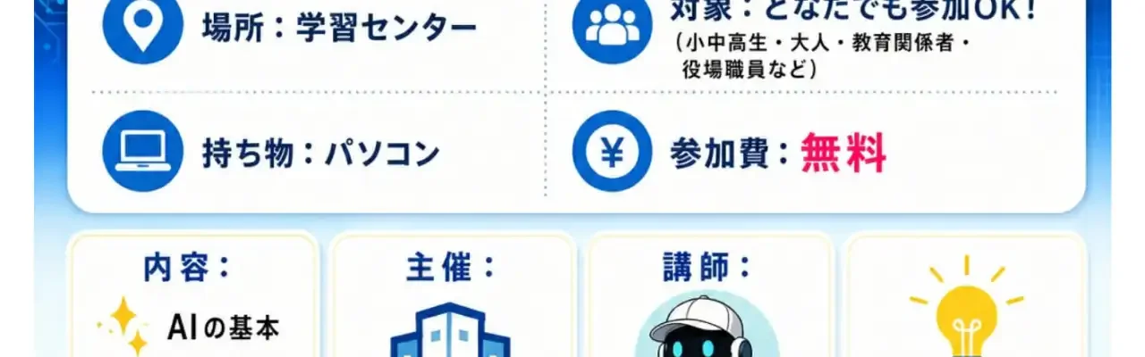 AIワークショップ（基礎編）