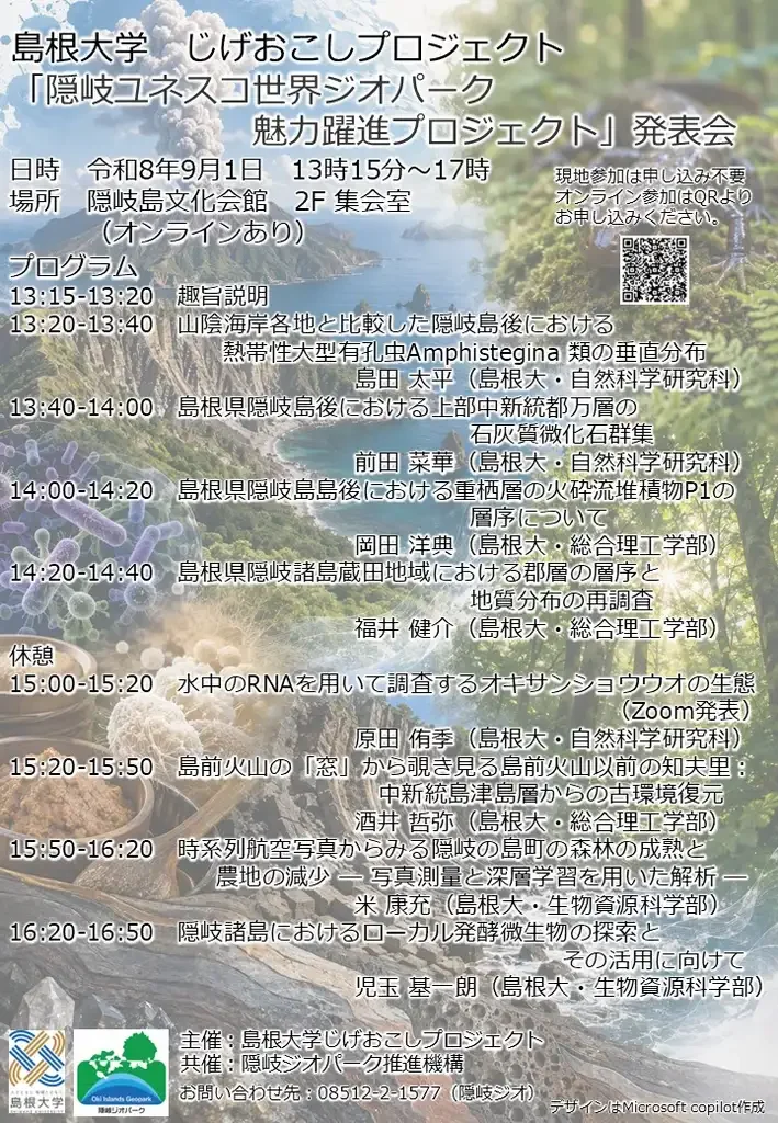 島根大学じげおこしプロジェクト発表会